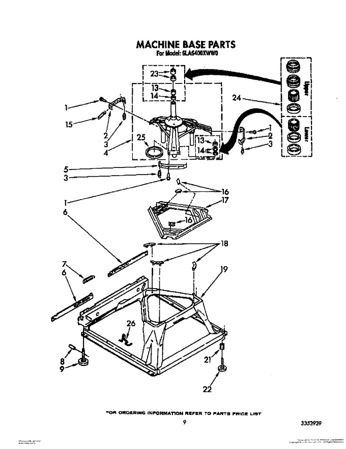 Diagram for 6LA5400XWF0