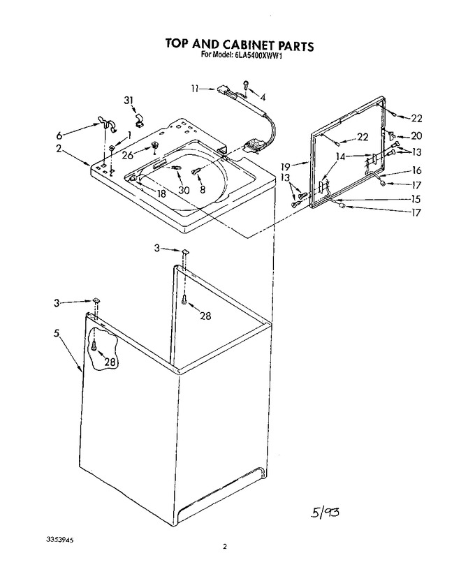 Diagram for 6LA5400XWW1