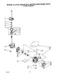 Diagram for 05 - Brake, Clutch, Gearcase, Motor & Pump