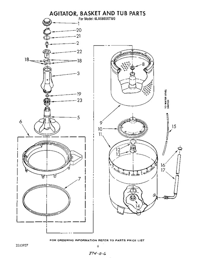 Diagram for 6LA5800XTG0