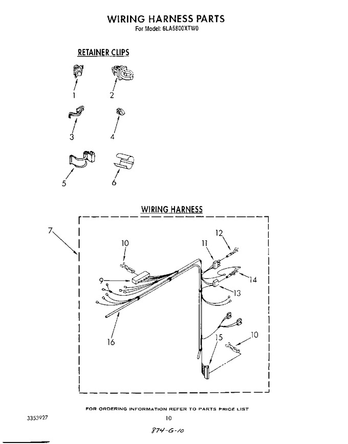 Diagram for 6LA5800XTG0
