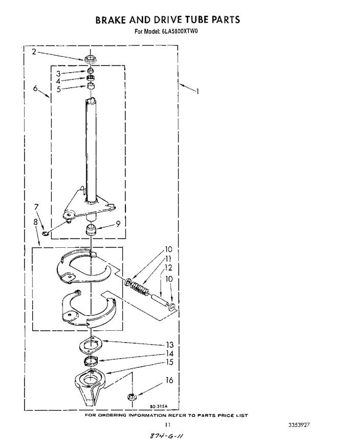 Diagram for 6LA5800XTG0