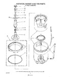 Diagram for 04 - Agitator, Basket And Tub