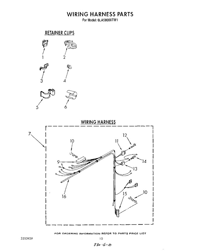 Diagram for 6LA5800XTN1