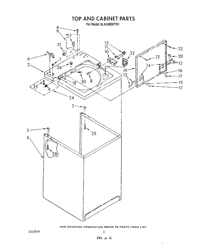 Diagram for 6LA5800XTG1