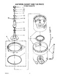 Diagram for 04 - Agitator, Basket And Tub