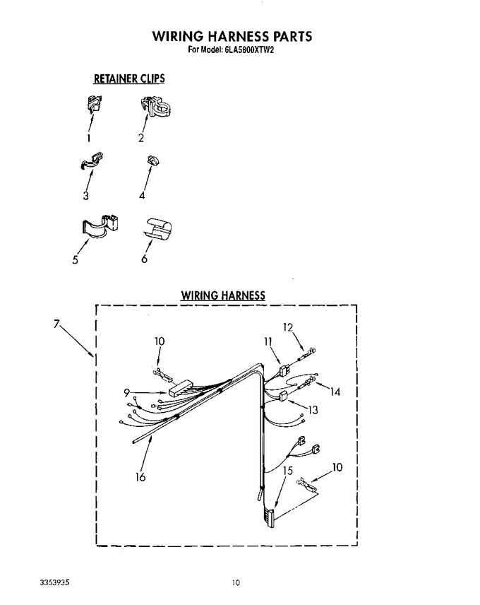 Diagram for 6LA5800XTW2