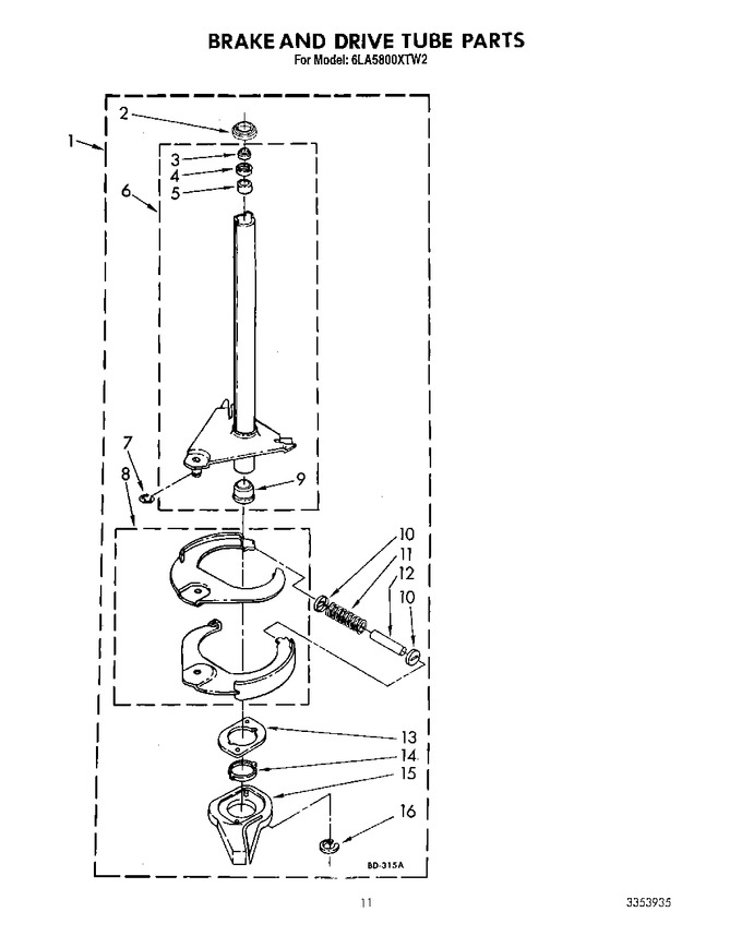 Diagram for 6LA5800XTW2