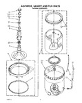Diagram for 04 - Agitator, Basket And Tub