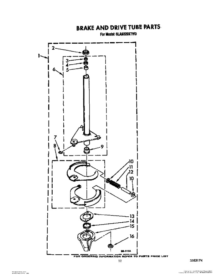 Diagram for 6LA9320XTW0