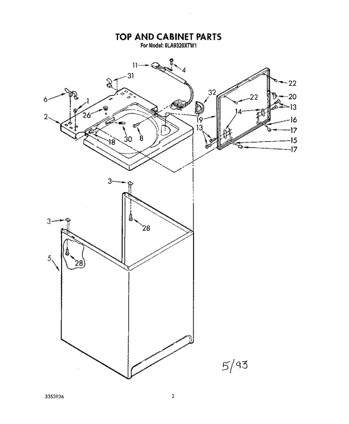 Diagram for 6LA9320XTW1