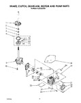 Diagram for 05 - Brake, Clutch, Gearcase, Motor & Pump