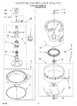 Diagram for 03 - Agitator, Basket And Tub