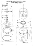 Diagram for 04 - Agitator, Basket And Tub