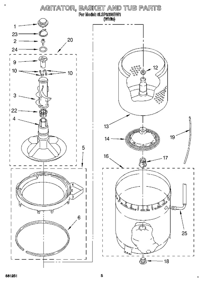 Diagram for 6LSP8255BW1