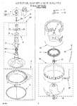 Diagram for 03 - Agitator, Basket And Tub