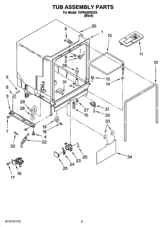 Diagram for 7DP840SWSX0