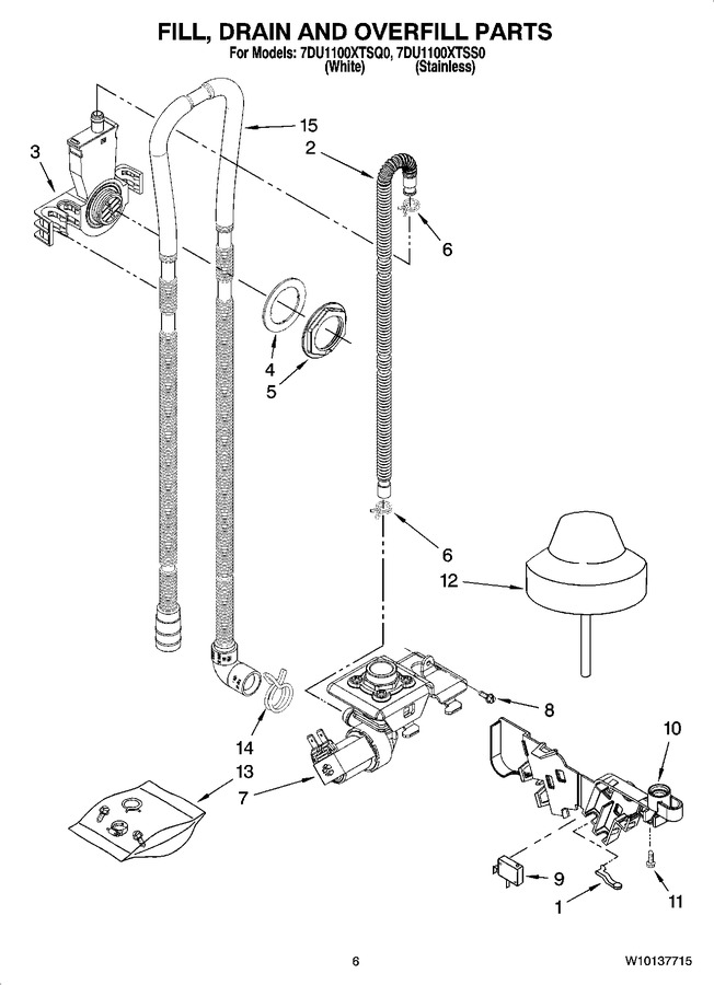 Diagram for 7DU1100XTSQ0