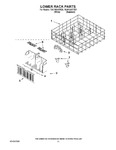 Diagram for 11 - Lower Rack Parts