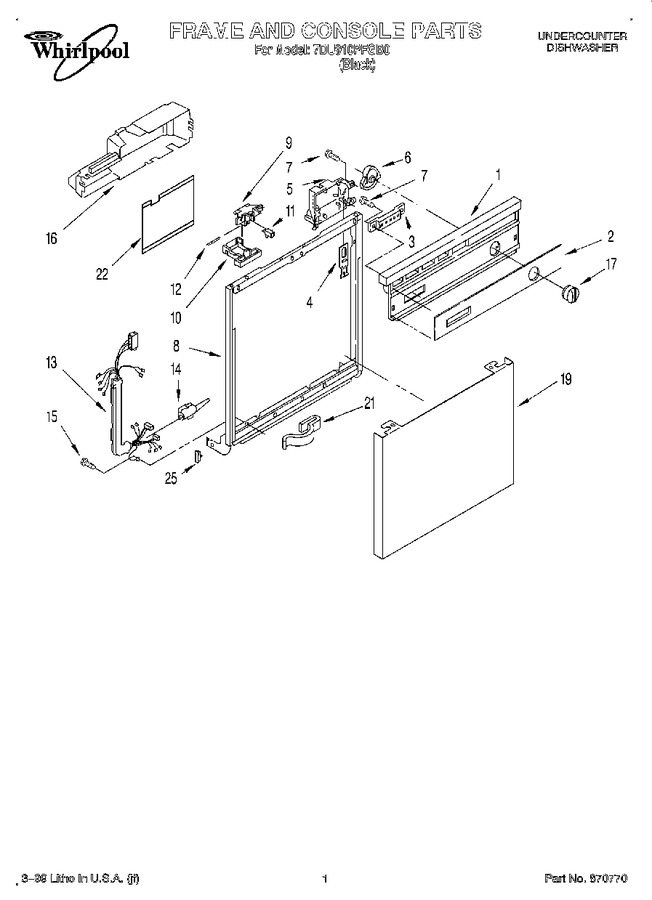 Diagram for 7DU910PFGB0