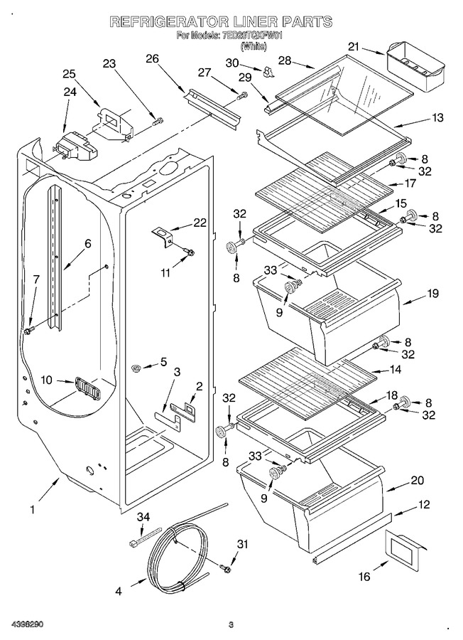Diagram for 7ED20TQXFW01