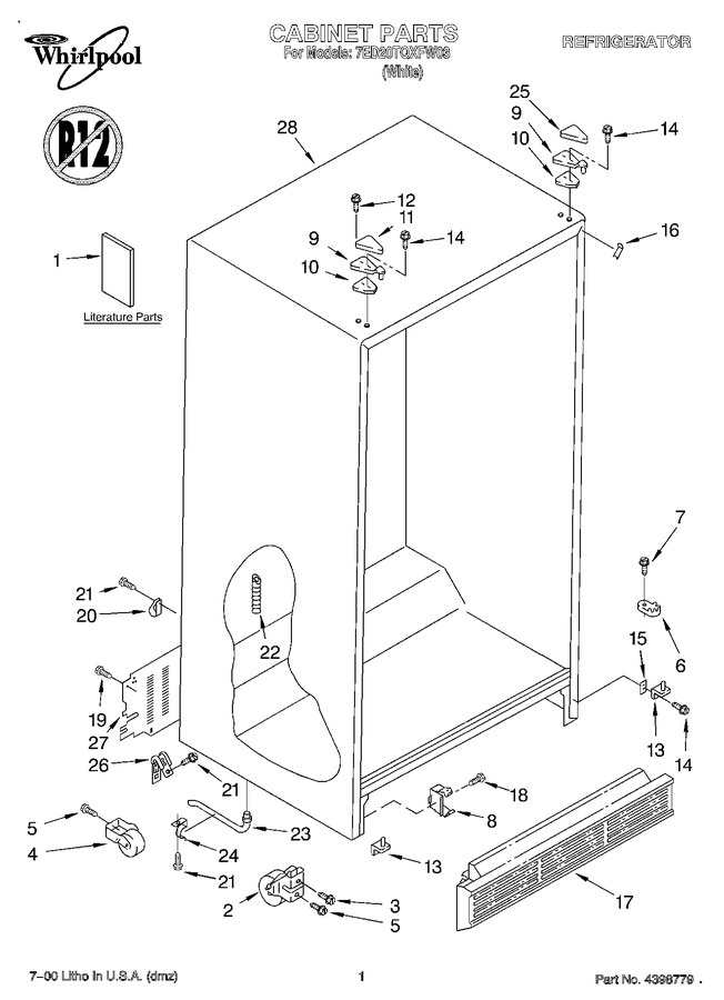 Diagram for 7ED20TQXFW03