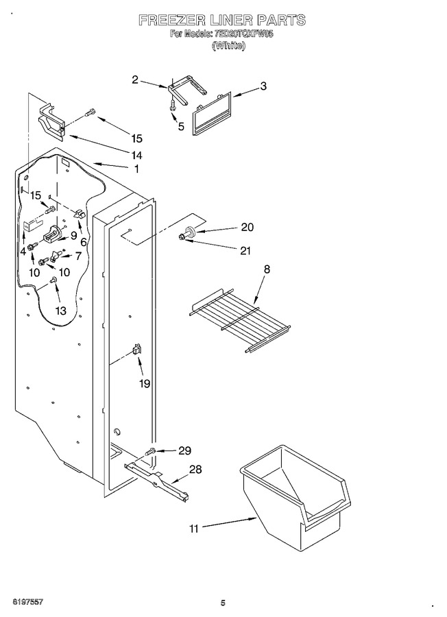 Diagram for 7ED20TQXFW05