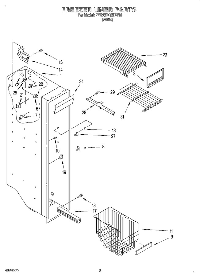 Diagram for 7ED25PQXDW01