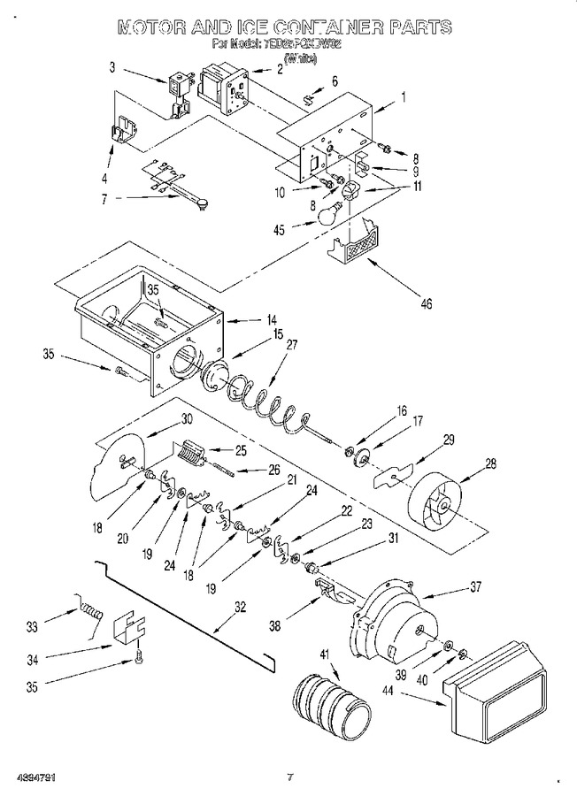 Diagram for 7ED25PQXDW02