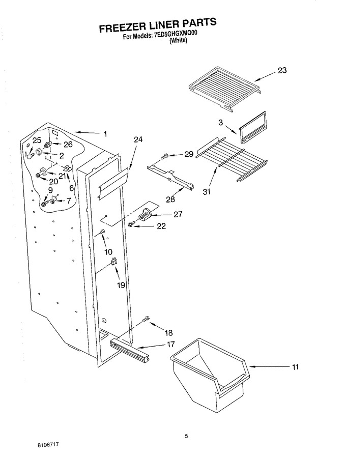 Diagram for 7ED5GHGXMQ00