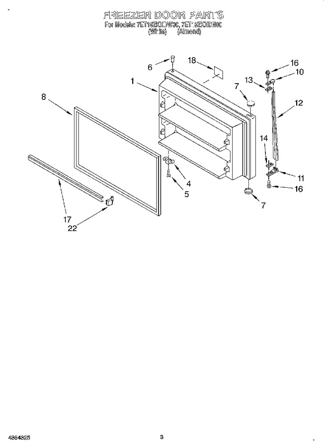 Diagram for 7ET18ZKXDN00