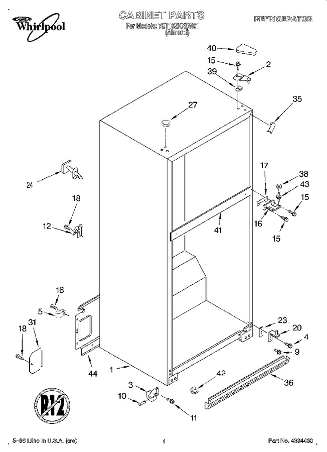 Diagram for 7ET18ZKXDN01