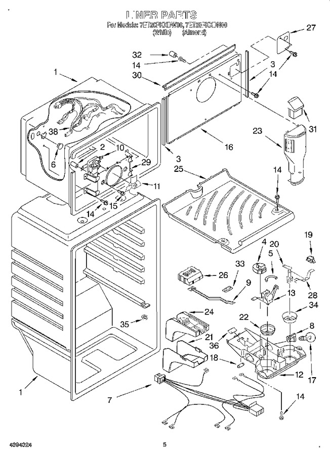 Diagram for 7ET20PKXDW00