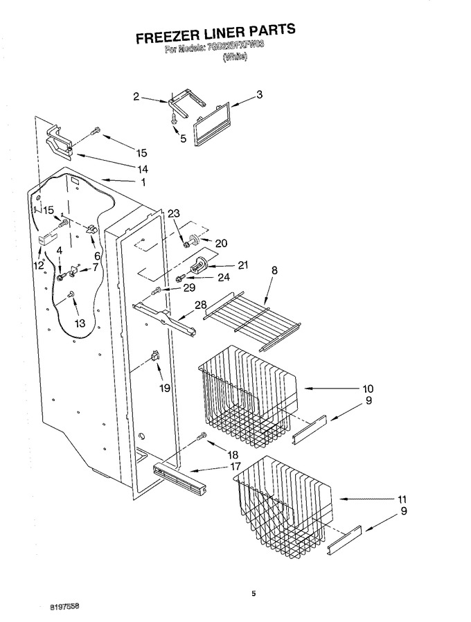 Diagram for 7GD22DFXFW03