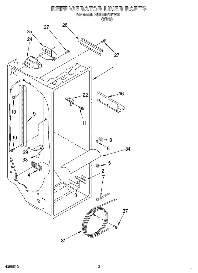 Diagram for 7GD25DFXFW00