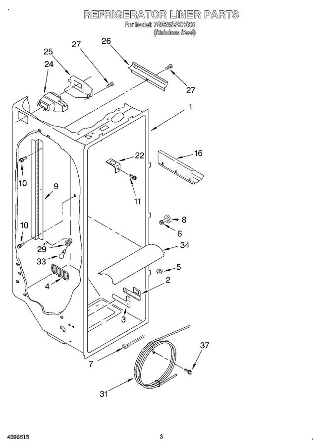 Diagram for 7GD25SFXHS00