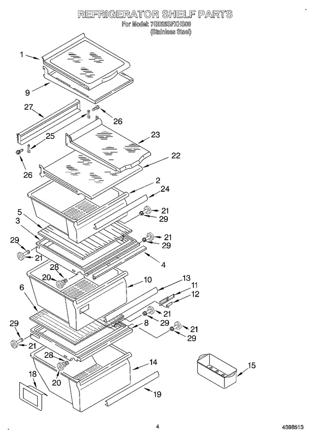 Diagram for 7GD25SFXHS00