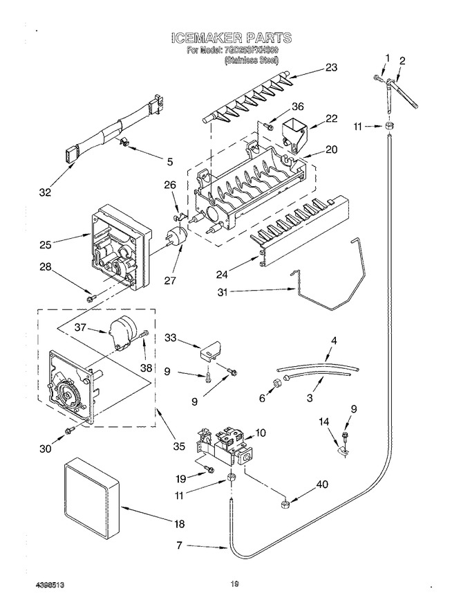 Diagram for 7GD25SFXHS00