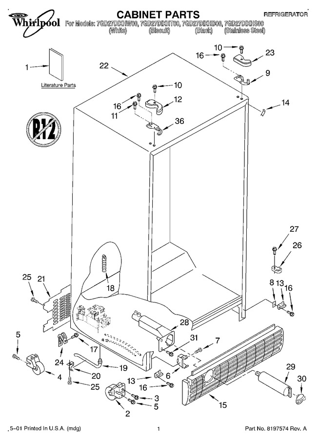 Diagram for 7GD27DIXHW00