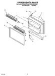 Diagram for 07 - Freezer Door Parts