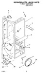 Diagram for 02 - Refrigerator Liner Parts