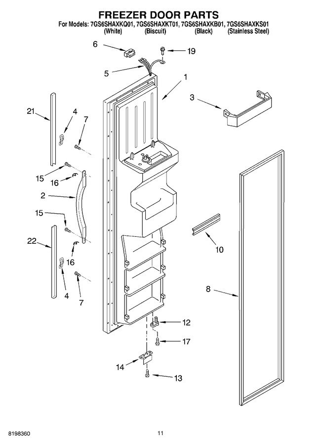Diagram for 7GS6SHAXKT01