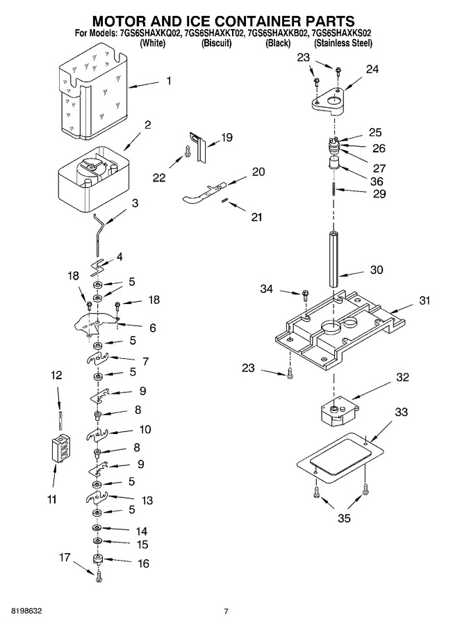 Diagram for 7GS6SHAXKT02