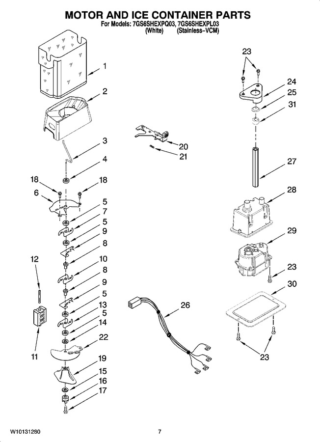 Diagram for 7GS6SHEXPQ03