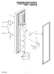 Diagram for 07 - Freezer Door Parts