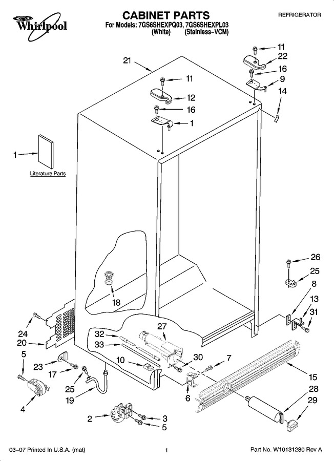 Diagram for 7GS6SHEXPQ03