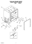 Diagram for 05 - Tub And Frame Parts