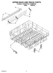 Diagram for 09 - Upper Rack And Track Parts