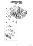 Diagram for 10 - Lower Rack Parts