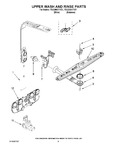 Diagram for 07 - Upper Wash And Rinse Parts
